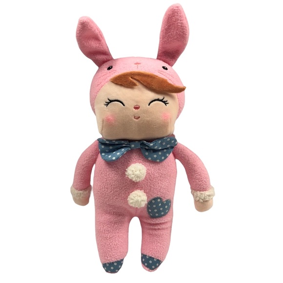 Metoo Other - Metoo Pink Bunny Girl Doll